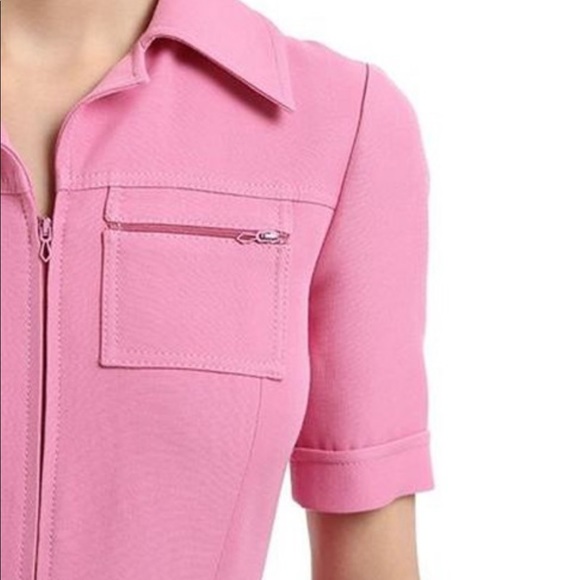 GUCCI WOOL SILK CREPE CADY ROMPER W/ GG BELT Size 4(US) - Picture 4 of 10